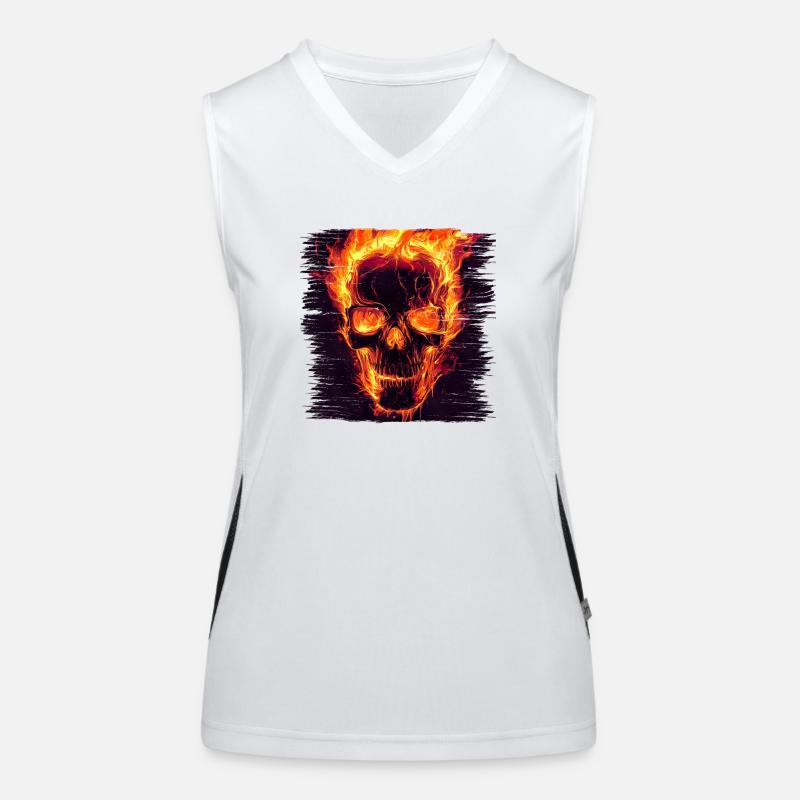 Custom Painting stands for individuality Women's Functional Contrast Tank Top