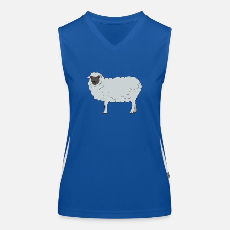 Mouton Débardeur respirant contrasté Femme
