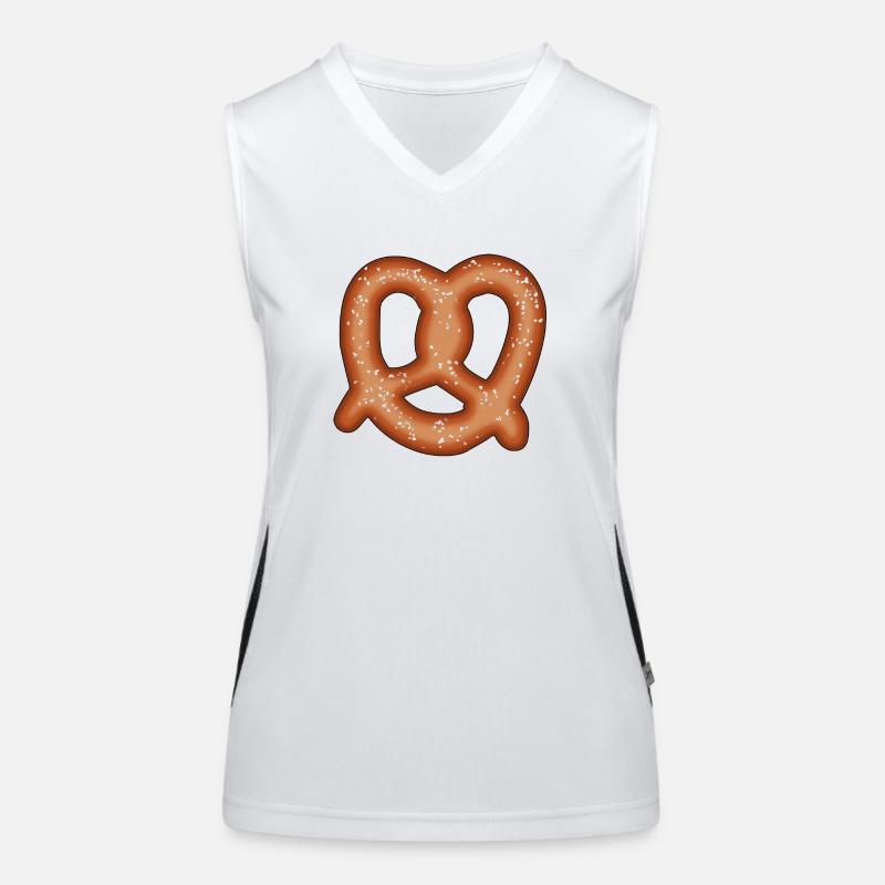 Brezel Funktionelles Kontrast-Tank Top für Frauen
