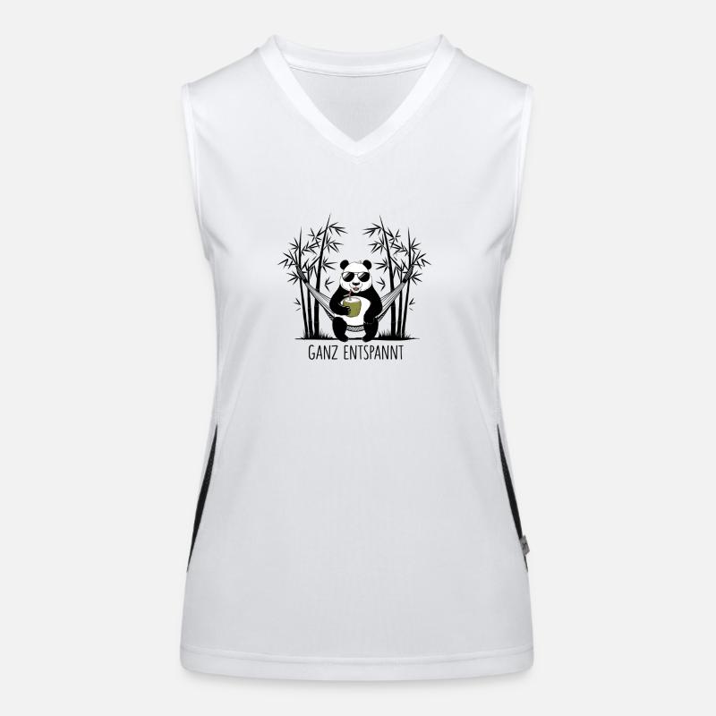 Relaxed – Panda Design Women's Functional Contrast Tank Top