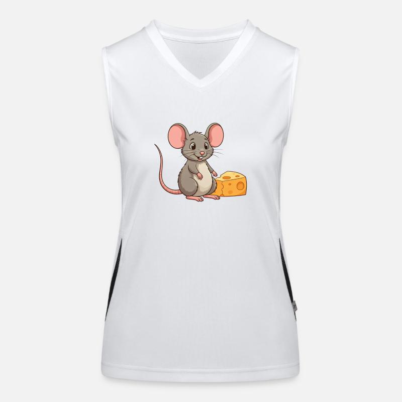 Mouse Women's Functional Contrast Tank Top