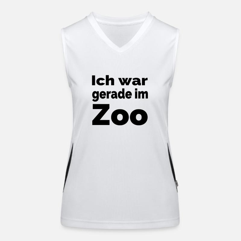 Zoo Funktionelles Kontrast-Tank Top für Frauen