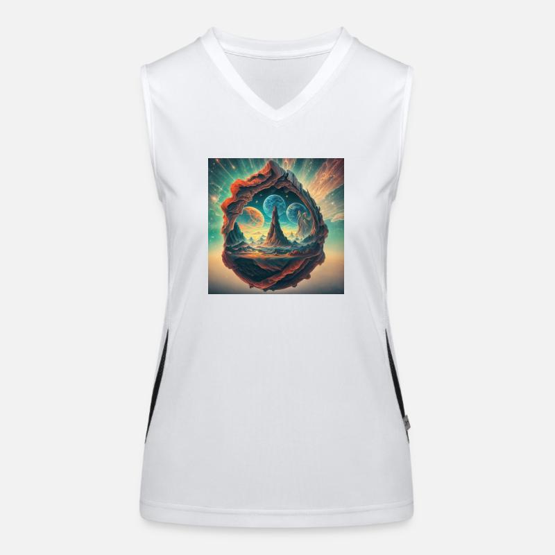 Magic Portal Women's Functional Contrast Tank Top