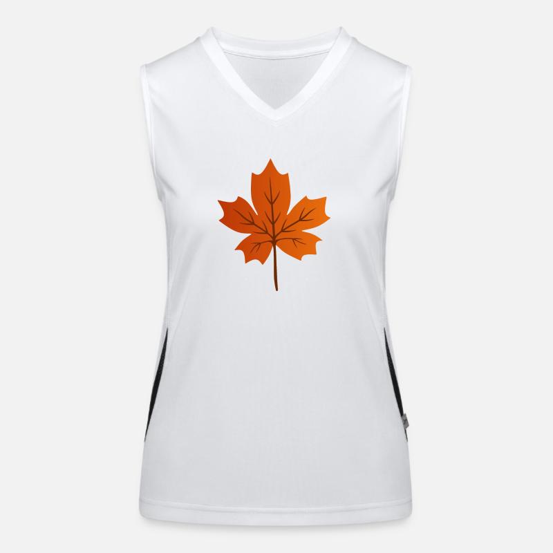 Maple Leaf Women's Functional Contrast Tank Top
