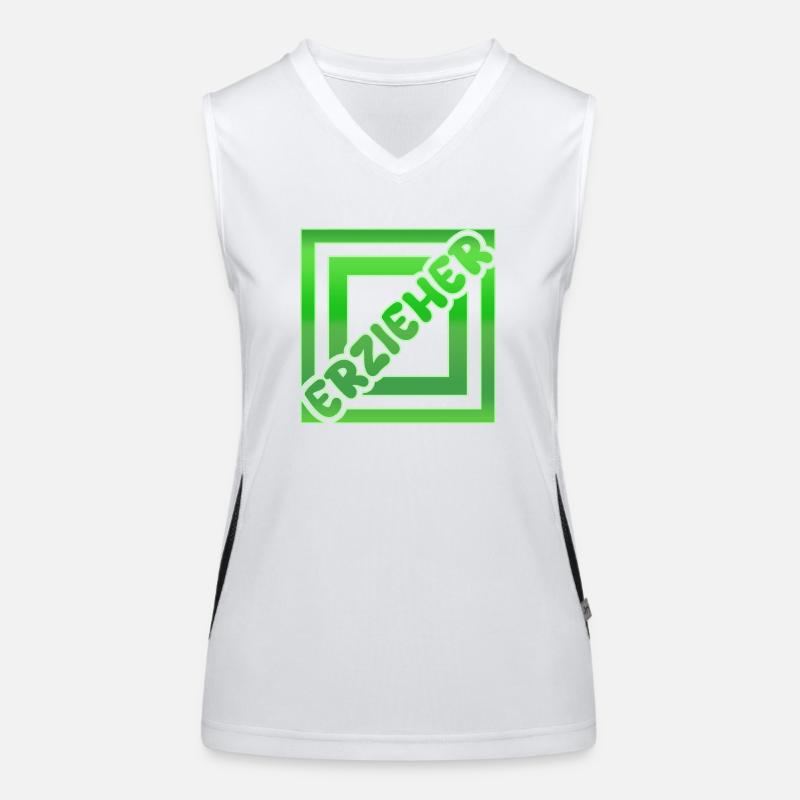 Gift for educators Women's Functional Contrast Tank Top