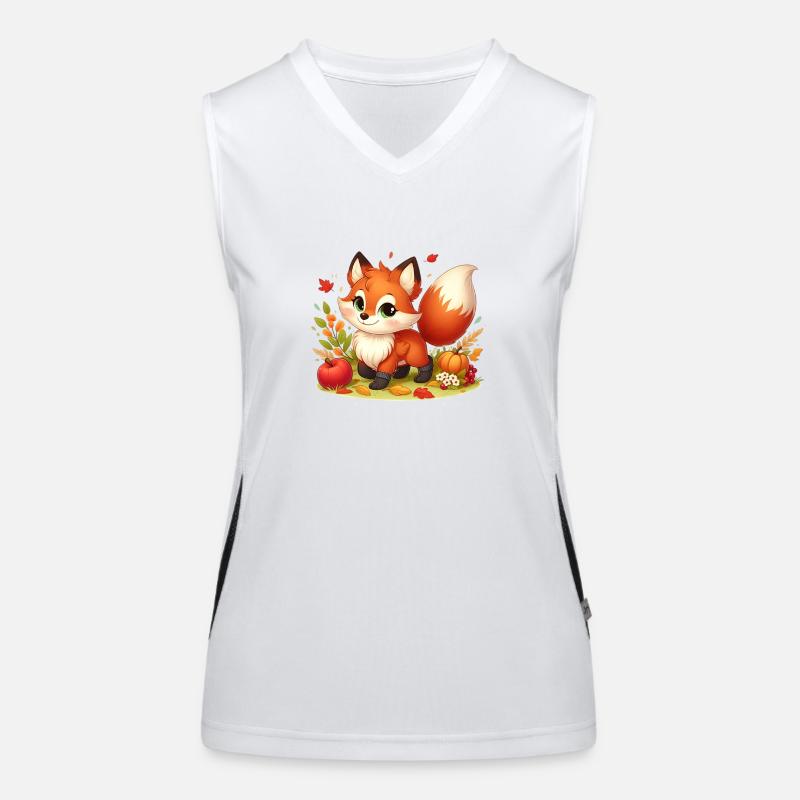 fox autumn Débardeur respirant contrasté Femme