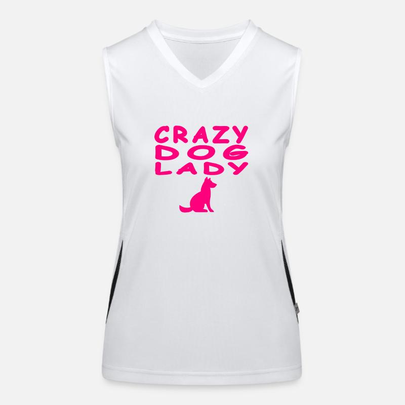 Hunde Funktionelles Kontrast-Tank Top für Frauen