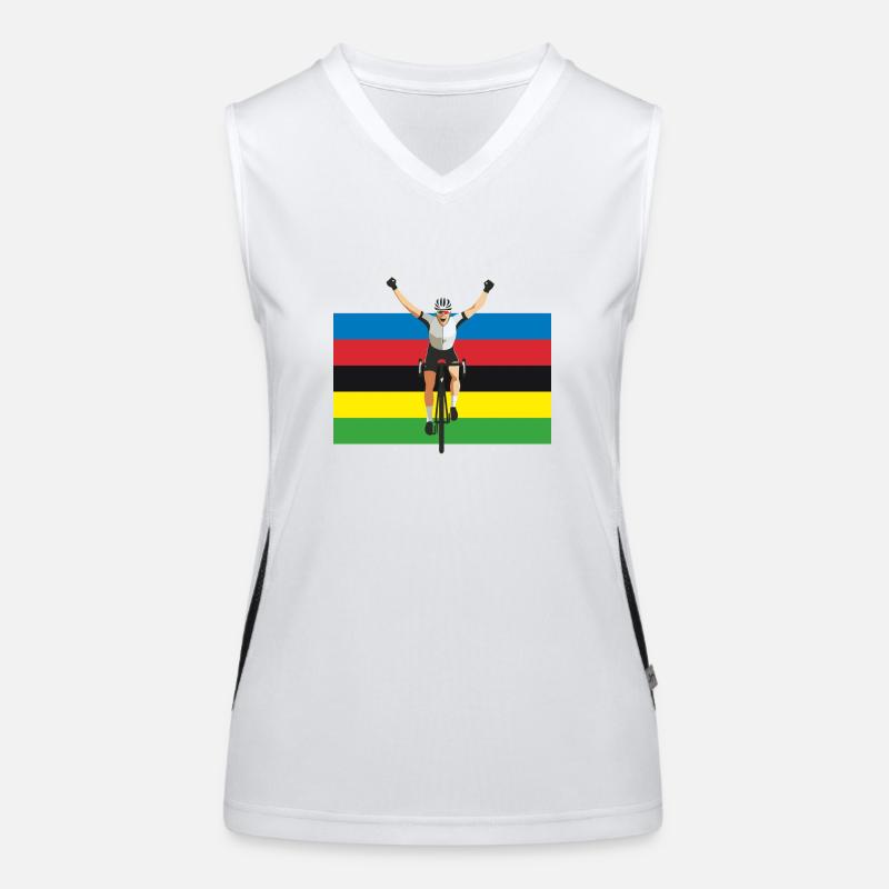 Vélo et cycliste Débardeur respirant contrasté Femme