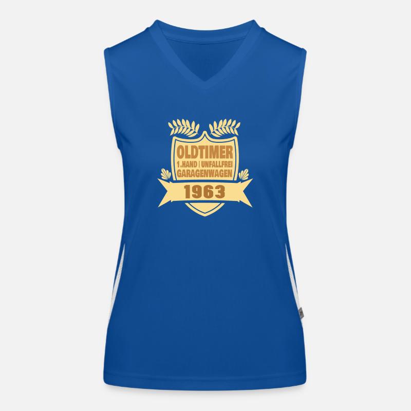 1963 Débardeur respirant contrasté Femme