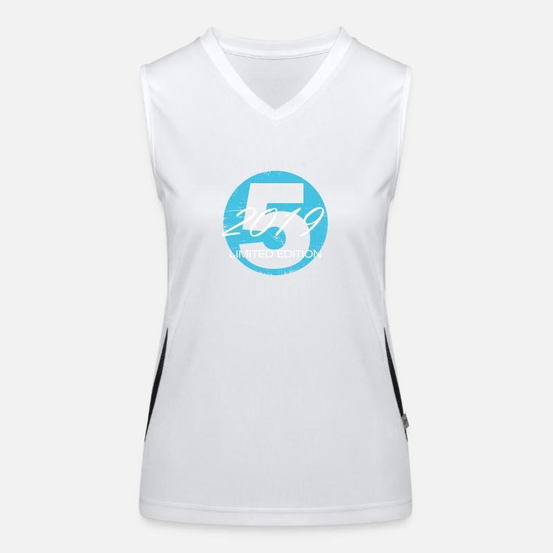 Edition limitée 5 ans d’âge Débardeur respirant contrasté Femme