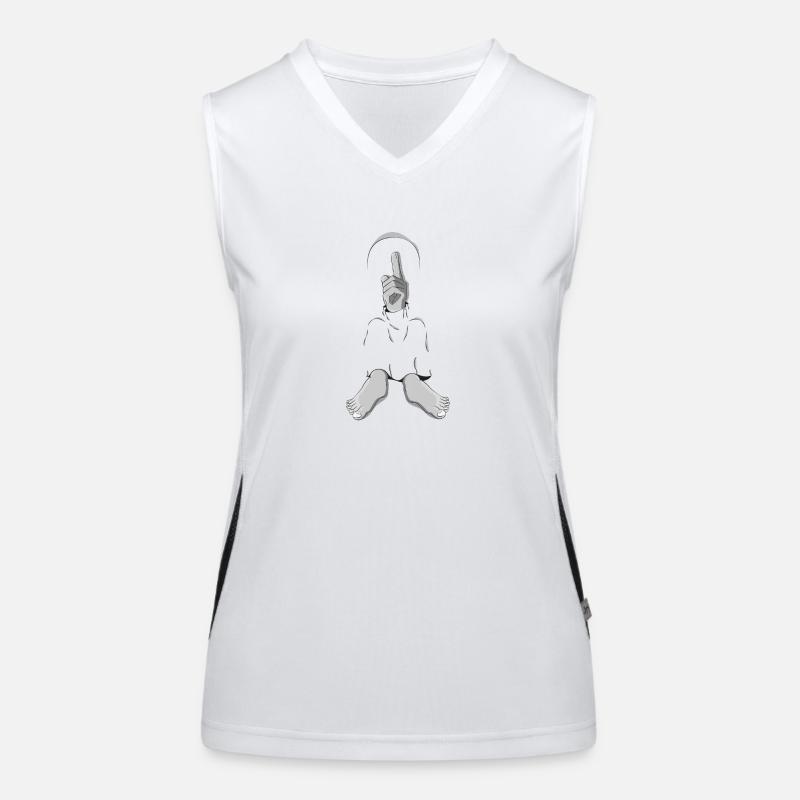 UNKNOWN SILENCE Women's Functional Contrast Tank Top