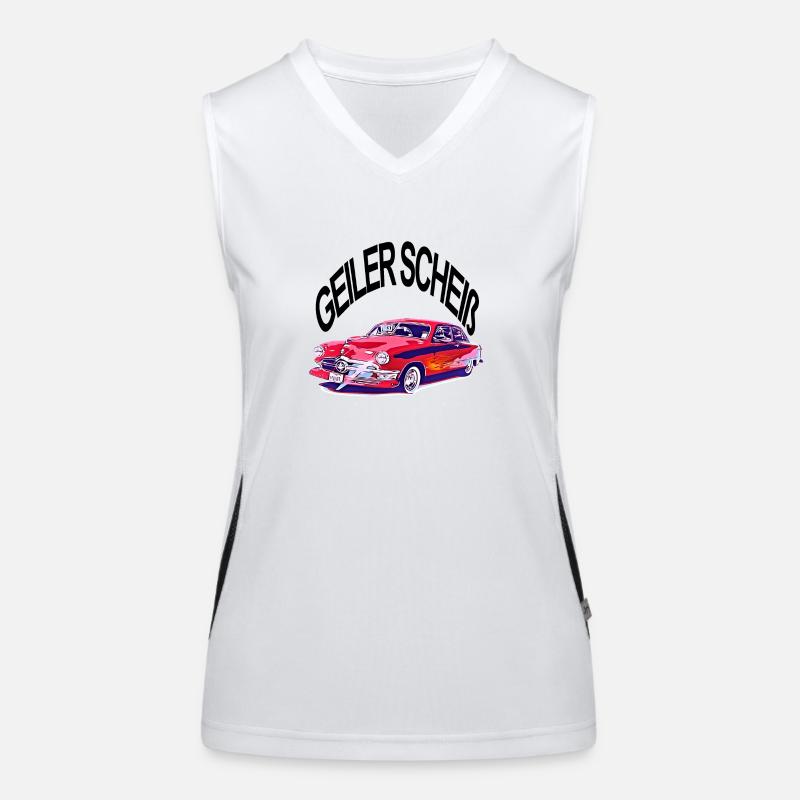 Car Women's Functional Contrast Tank Top