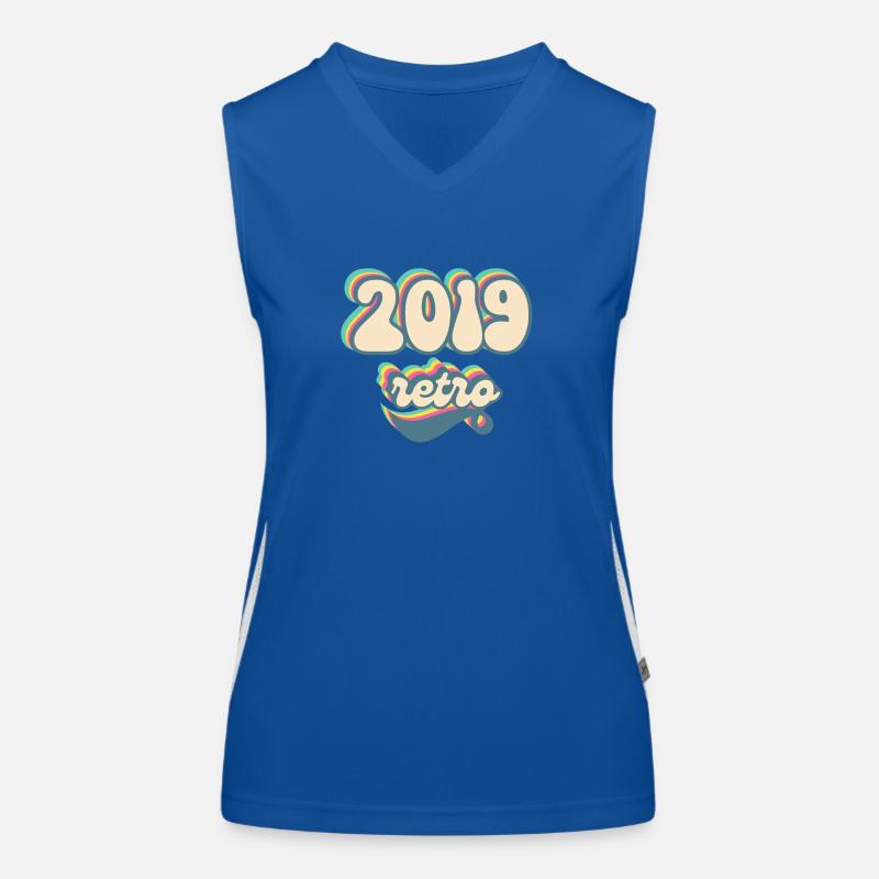 2019 Retro Geschenkidee Funktionelles Kontrast-Tank Top für Frauen