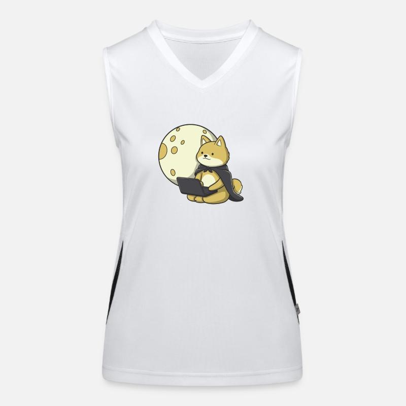 Magic Degen - Moon Women's Functional Contrast Tank Top