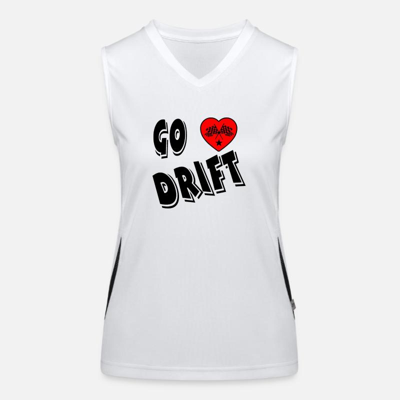 Car Women's Functional Contrast Tank Top
