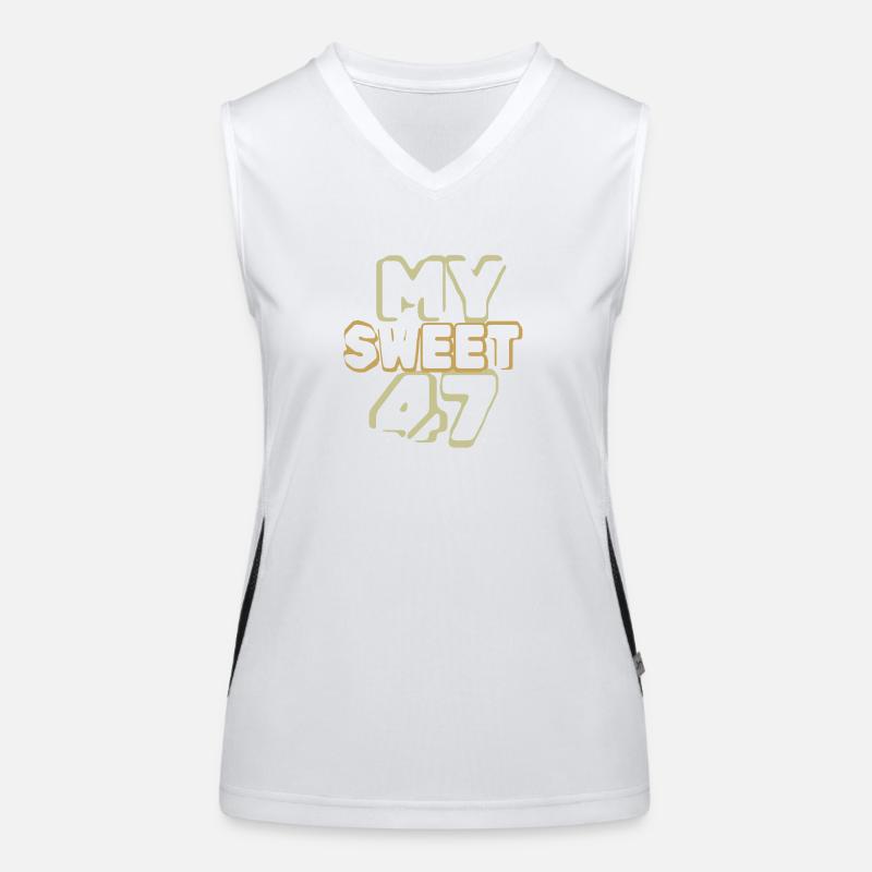 Alter 47 Funktionelles Kontrast-Tank Top für Frauen