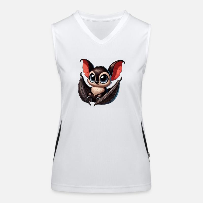 Bat young Women's Functional Contrast Tank Top