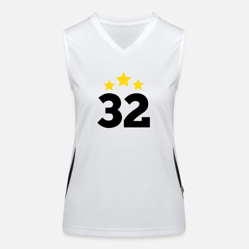 32 Years Star - 32nd Anniversary Gift Women's Functional Contrast Tank Top