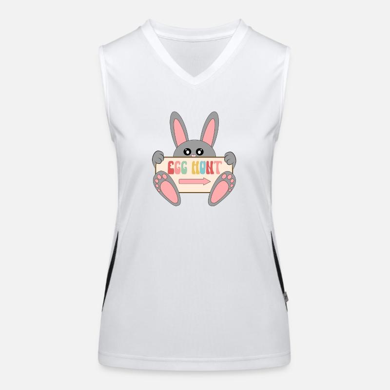 Egg Hunt Women's Functional Contrast Tank Top