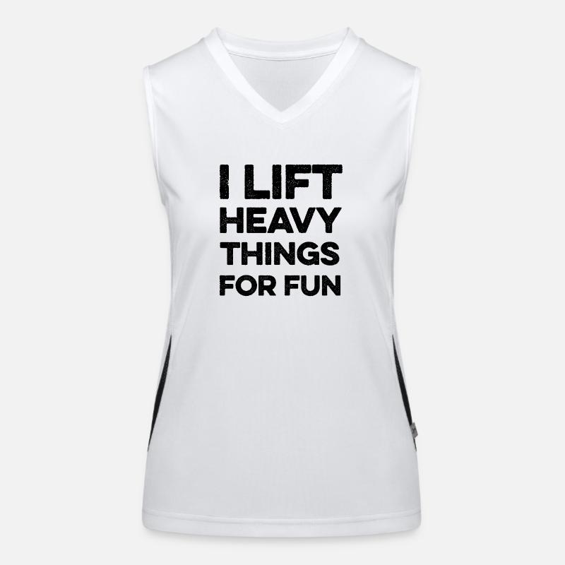 Bodybuilder Gift Idea Women's Functional Contrast Tank Top