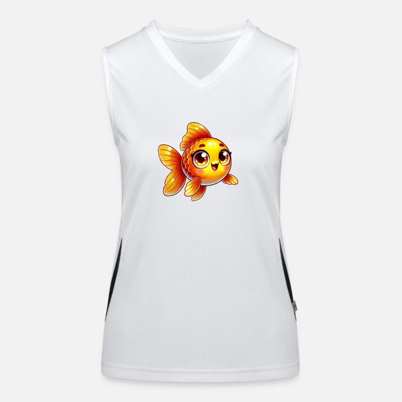 goldfish Women's Functional Contrast Tank Top