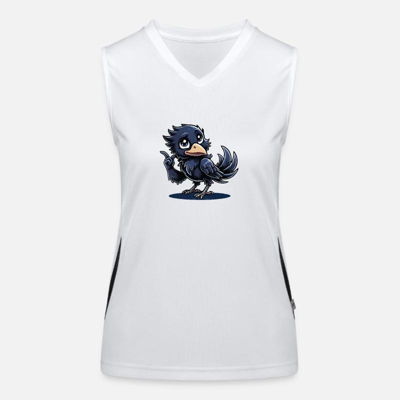 rabe comic Funktionelles Kontrast-Tank Top für Frauen