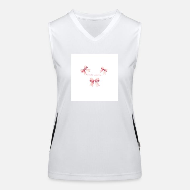 best mom Funktionelles Kontrast-Tank Top für Frauen