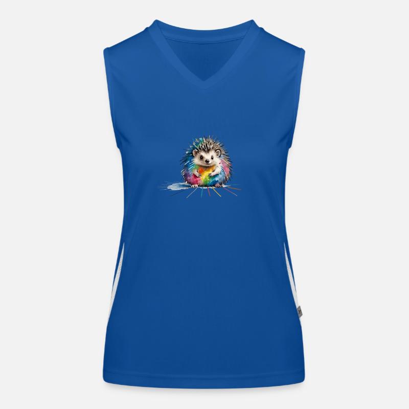 Hedgehog Women's Functional Contrast Tank Top
