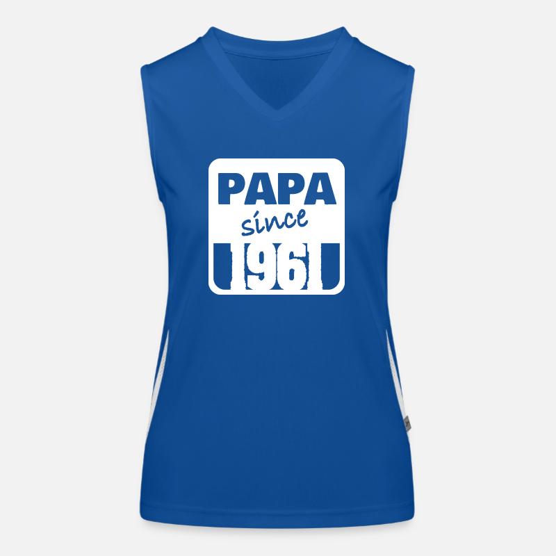 Papa 1961 Débardeur respirant contrasté Femme