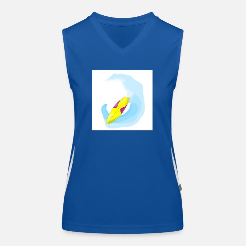 Surfboard Women's Functional Contrast Tank Top