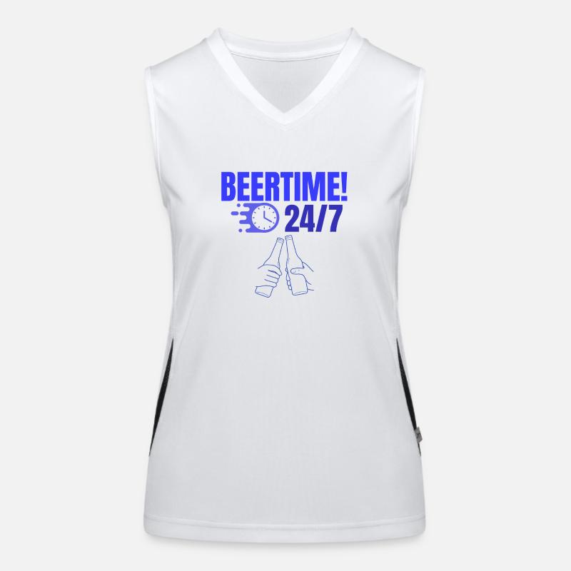Beertime 24/7 2.0 Women's Functional Contrast Tank Top