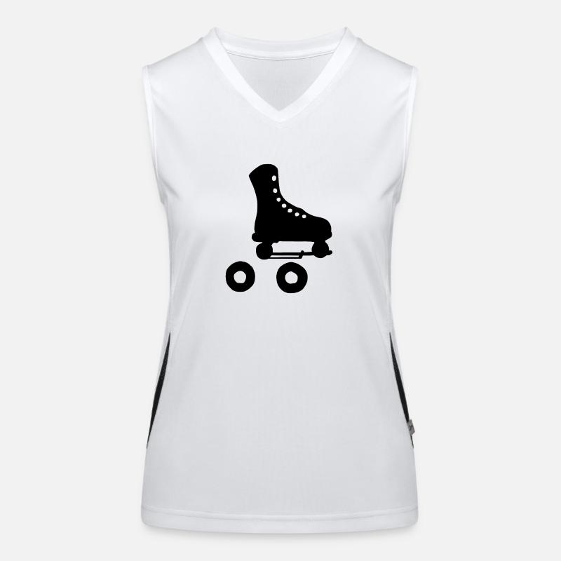 Walze Funktionelles Kontrast-Tank Top für Frauen