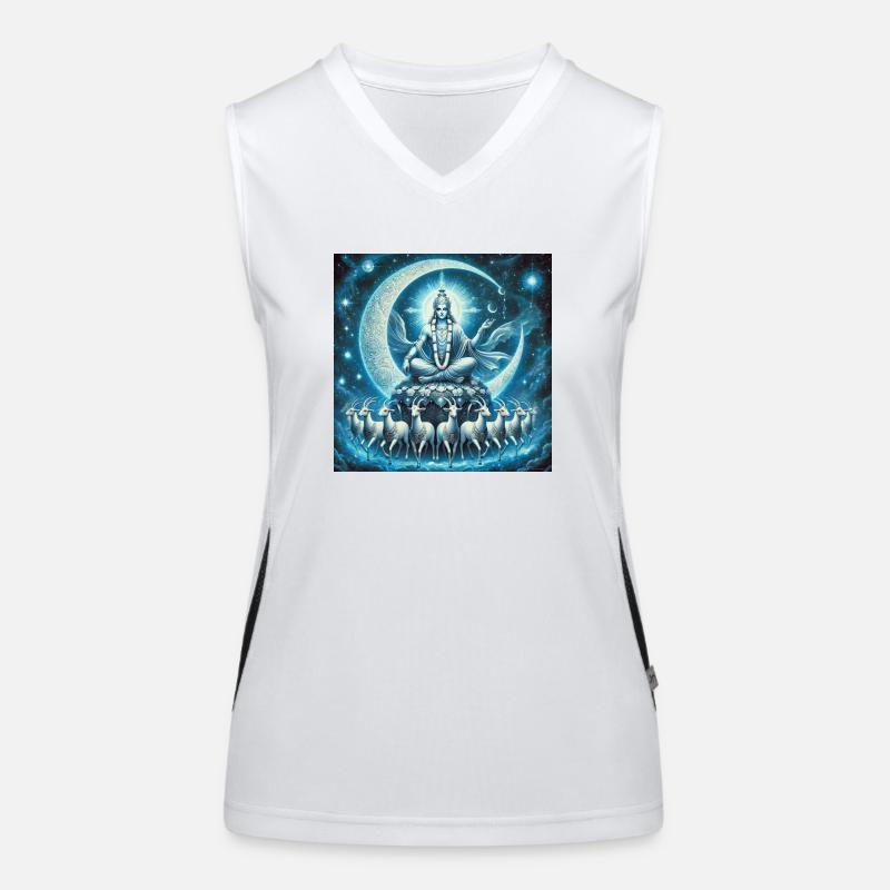 Shiva Funktionelles Kontrast-Tank Top für Frauen