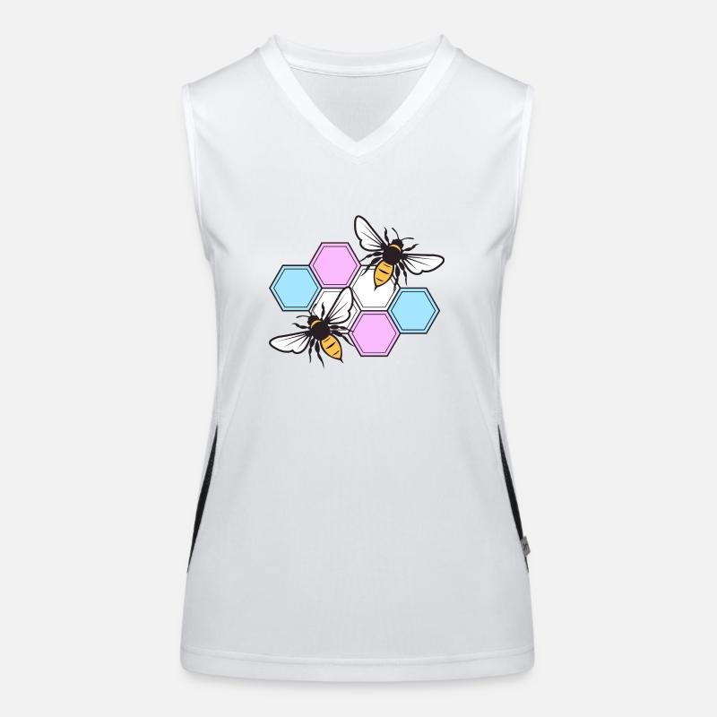 TransBee Funktionelles Kontrast-Tank Top für Frauen