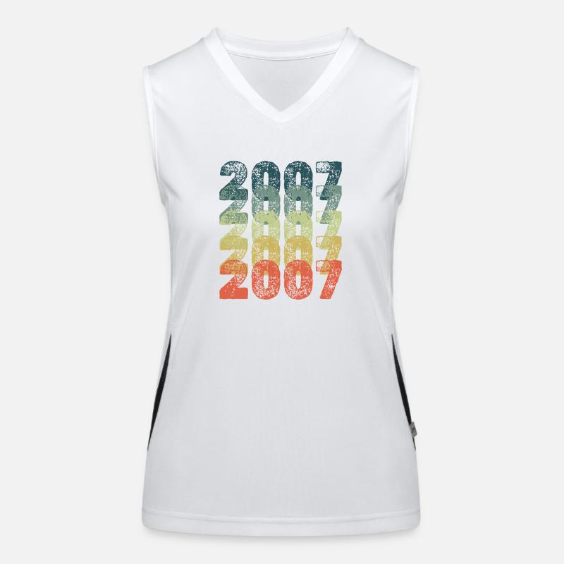 Year 2007 Women's Functional Contrast Tank Top