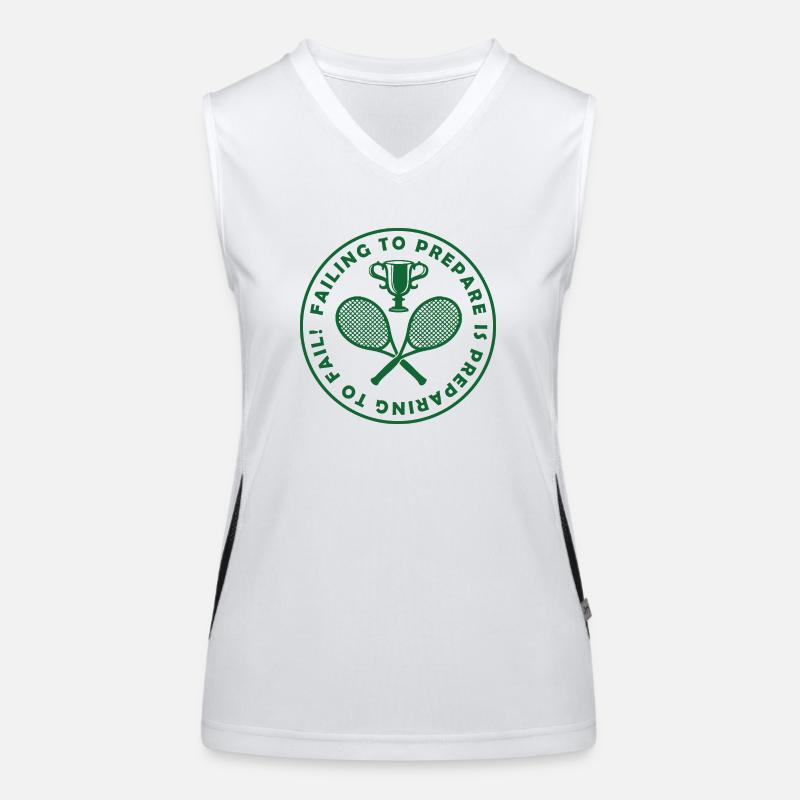 Défaut de préparation Débardeur respirant contrasté Femme