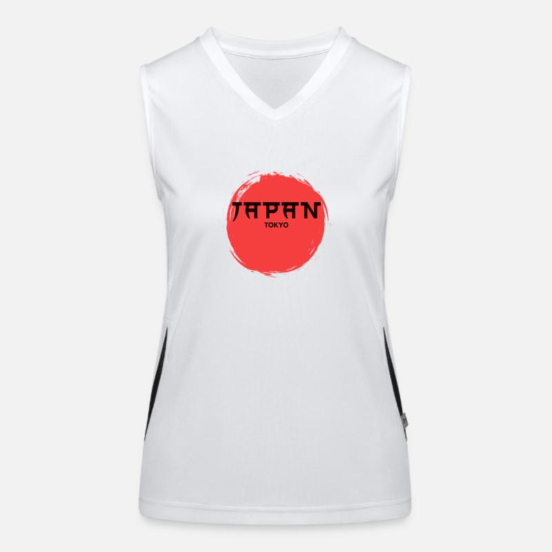 JPN Funktionelles Kontrast-Tank Top für Frauen