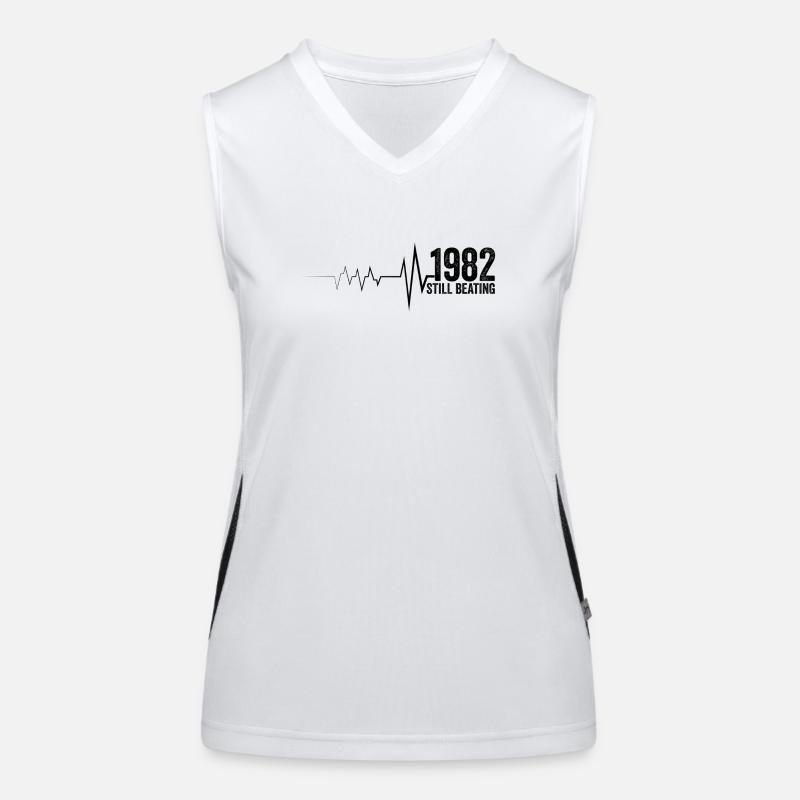 1982 Jubiläumsgeschenk 1982 Limited Edition 1982 Funktionelles Kontrast-Tank Top für Frauen