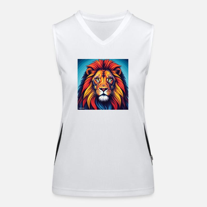 Lion Gemini Women's Functional Contrast Tank Top