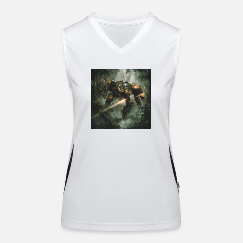 Sci Fi Warrior Women's Functional Contrast Tank Top