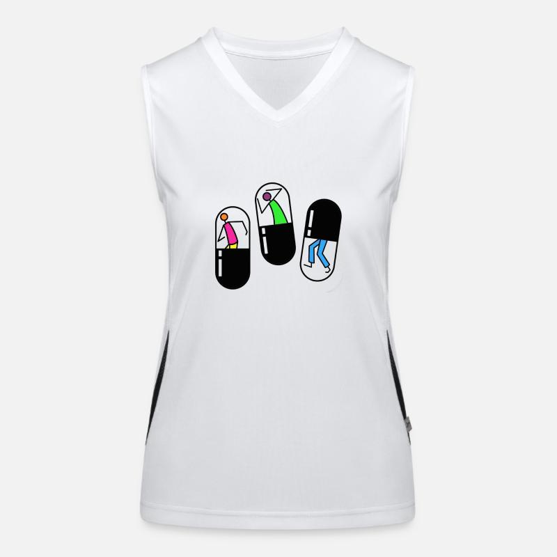 Dancing Therapy Women's Functional Contrast Tank Top