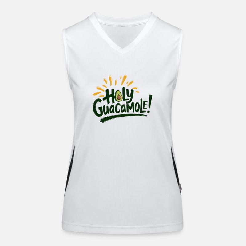 Holy Guacamole! Women's Functional Contrast Tank Top