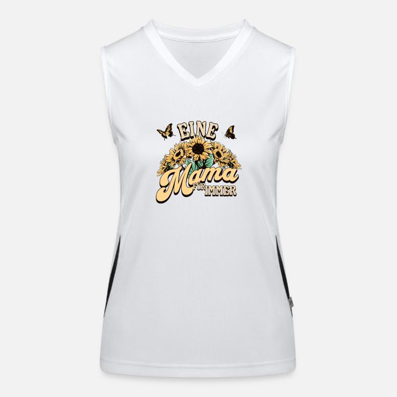 A mom forever Women's Functional Contrast Tank Top