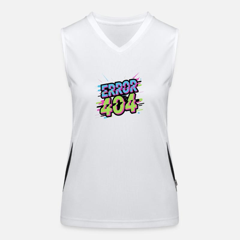 Error 404 Women's Functional Contrast Tank Top