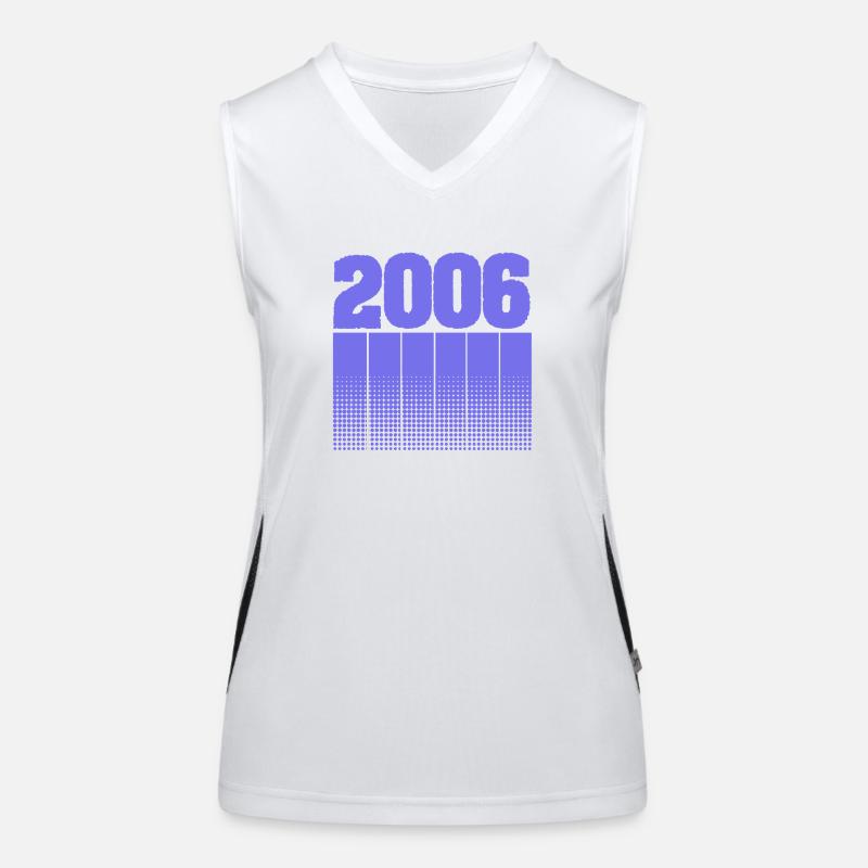 2006 Débardeur respirant contrasté Femme