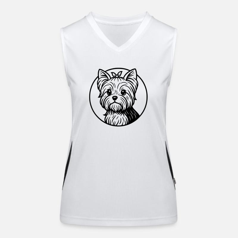 Yorkshire Funktionelles Kontrast-Tank Top für Frauen