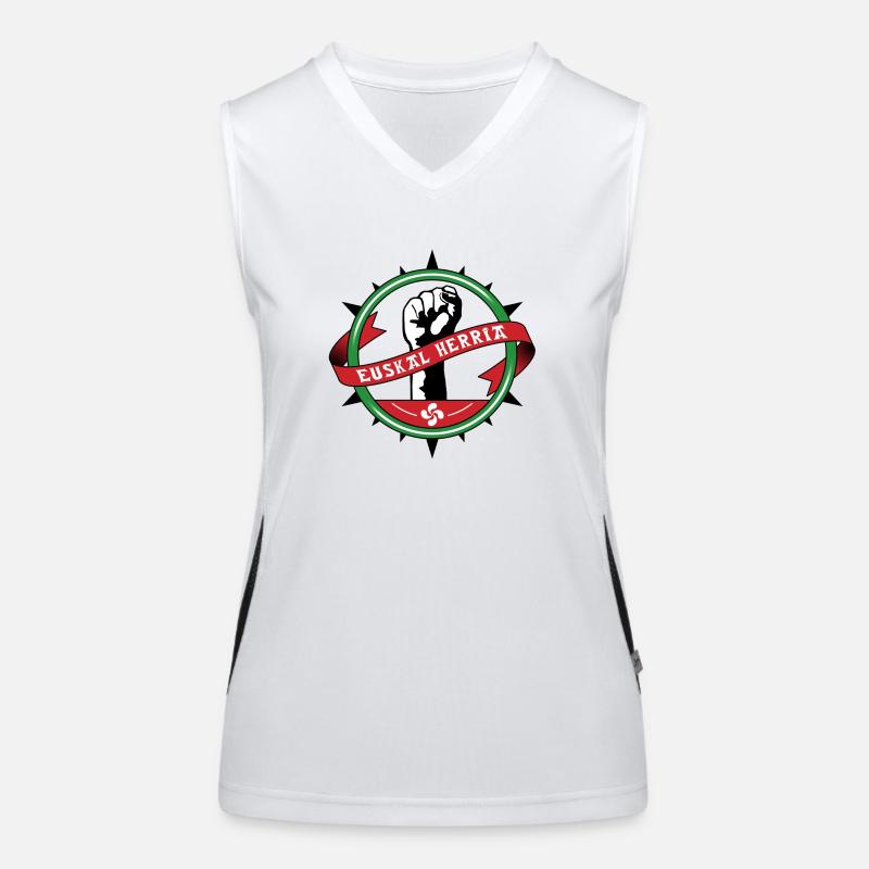 Euskal Herria Débardeur respirant contrasté Femme