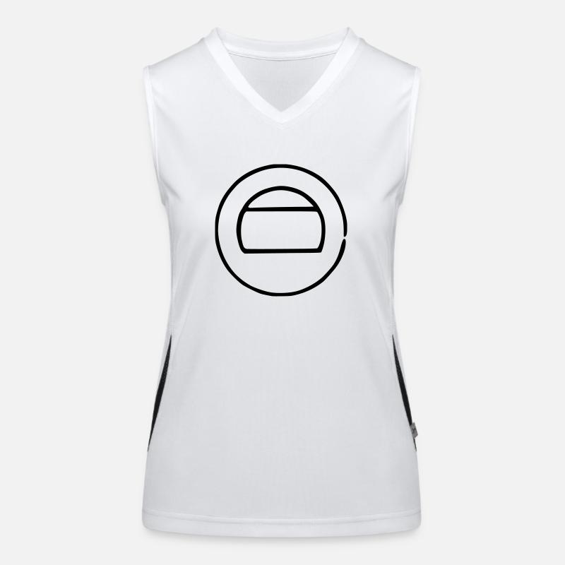Poststempel deutsch Funktionelles Kontrast-Tank Top für Frauen