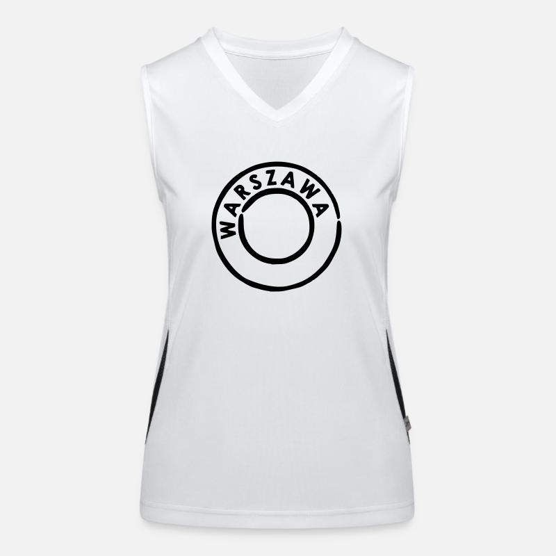 Varsovie - Warszawa Post Débardeur respirant contrasté Femme