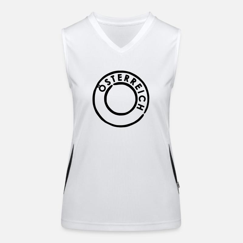Österreich - Austria Postmark Women's Functional Contrast Tank Top